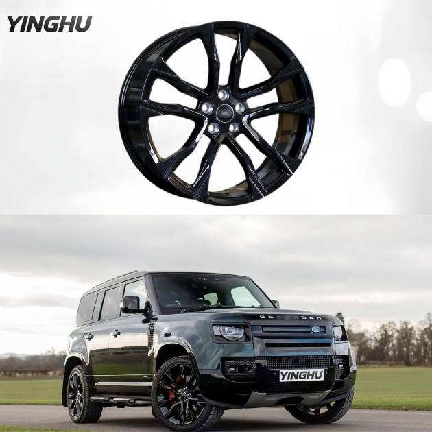 High Quality Customized Aluminium Alloy Forging Wheel Hubs 20 Inches 5-120PCD for Land Rover New Defender 110/90 Wheels Rims