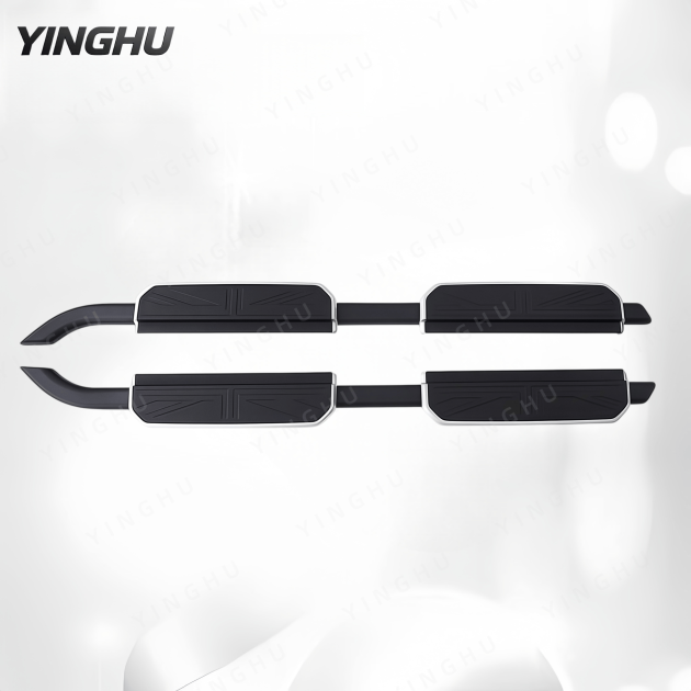 High Quality the Silver Edge Fixed Side Step for Land Rover New Defender 110 Exterior Accessories
