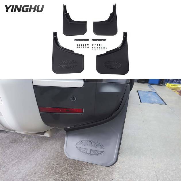 High Quality Car Mudapron for Land Rover 2020+ Defender 4pcs Mud Flaps Auto Parts Accessories Mudguard