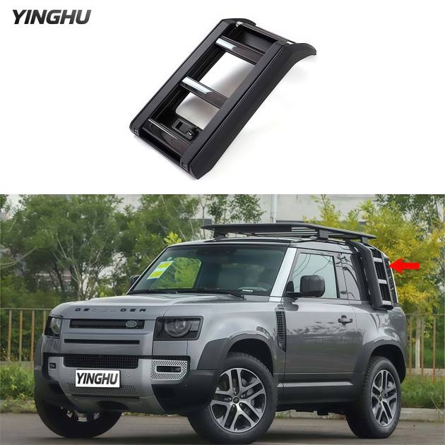Car Ladder for Land Rover Defender 2020-Present Aluminium Ladders Roof Ladder Black